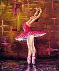 Unknown Artist - Ballerina painting